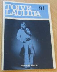Tovivelauluja 91 N:o 2 1972