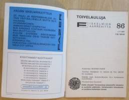 Toivelauluja 86 N:o 1 1971