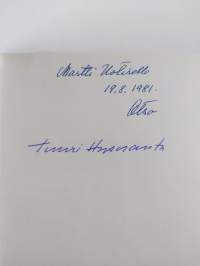 Tulimyrskyn tuttavana : lentomestari Otso Rantalan muisteluja (signeerattu, tekijän omiste)