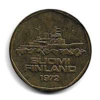 5 markkaa  1972