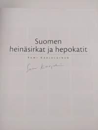 Suomen heinäsirkat ja hepokatit (signeerattu)