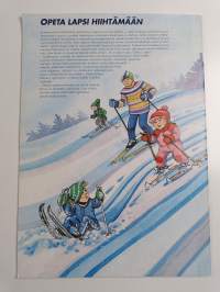 Opeta lapsi hiihtämään