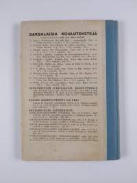 Saksankielen keskeistä sanavarastoa