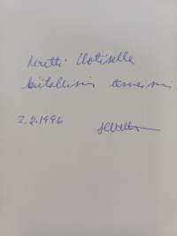 Pohjoinen ilmasota : Suomeen liittyviä sotatoimia syksystä 1944 kevääseen 1945 (signeerattu, tekijän omiste)