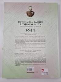 Uudenmaan läänin pitäjänkartasto 1844 : uusintapainos Claes Nybergin pitäjänkartoista = Kartor öfver socknarne i Nylands län 1844 : nyupplaga av Claes Nybergs soc...