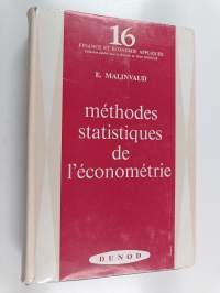 Méthodes statistiques de l'économétrie