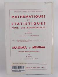 Méthodes statistiques de l'économétrie