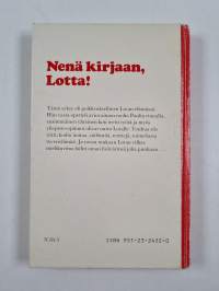 Nenä kirjaan, Lotta!