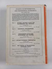 Statistical methods of econometrics