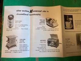 Kenwood Chefette (käyttö)ohje- ja ruokaohjekirja