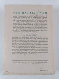Tre bataljoner : Infanteriregementet 13 på Karelska näset sommaren 1944