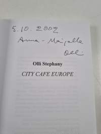City cafe Europe (signeerattu, tekijän omiste)