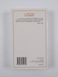Les caractères / traduits du grec [par] La Bruyère. Avec Les caractères ou les moeurs de ce siècle