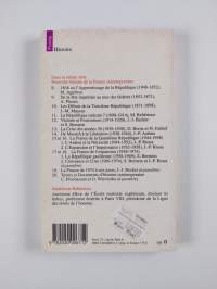 Nouvelle histoire de la France contemporaine, 11 - La Rèpublique radicale? (1898-1914)