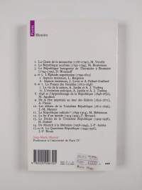 Nouvelle histoire de la France contemporaine, 10 - Les débuts de la Troisième République (1871-1898)