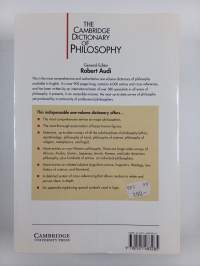 The Cambridge dictionary of philosophy
