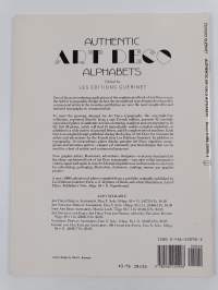 Authentic Art Deco Alphabets