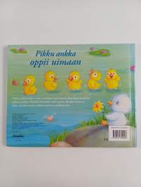 Pikku ankka oppii uimaan