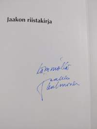 Jaakon riistakirja (signeerattu, tekijän omiste)