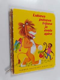 Luiseva puiseva leijona ja ovela apina