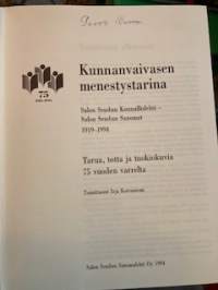 Kunnanvaivasen menestystarina - Salon Seudun Sanomat 75 v
