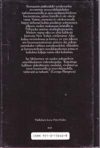 Jay McInerney – Manhattanin valot, 1986. 1.p.