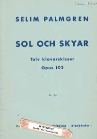 Sol och skyar - Tolv klaverskisser, Op. 102