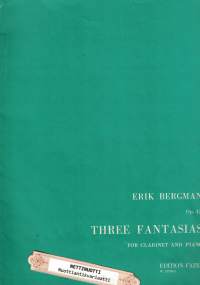 Three Fantasias for clarinet and piano Op. 42
