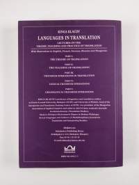 Languages in translation : Lectures on the theory, teaching and practice of translation