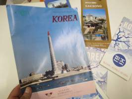 DPR of Korea Kaesong - Pohjois-Korea - matkailuesitteitä - Suomi-Korea-Seuran julkaisuja ym. erä