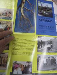 DPR of Korea Kaesong - Pohjois-Korea - matkailuesitteitä - Suomi-Korea-Seuran julkaisuja ym. erä