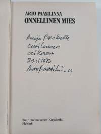 Onnellinen mies (signeerattu, tekijän omiste)