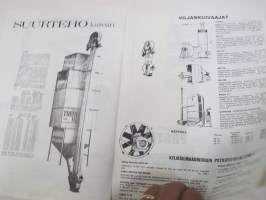 E Osuusliike / Osuusliike Perhelä - Maatalouskoneet 1968 -tuoteluettelo (mm. Valmet 500 - 565 Synkro, Hankmo, Wühlmaus, Tiveäkeet, Partner moottorisaha ym.)