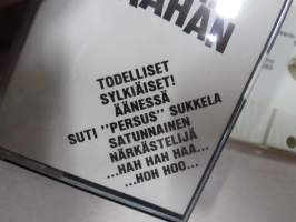 Weltsu Lehtikangas - Nuijalla päähän - Mono 1989 -C-kasetti mm. Porno-Esko, Vonkamies Väyrynen Kääk Sorsa Kireä-Ulla, Liikasen taikamuna, Smp:n petturi-Pete ym.