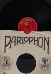 Parlophon B. 36044 Parlophon kvartetti Jouluyö / Oi, sä riemuisa! - savikiekkoäänilevy / 78 rpm record