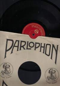 Parlophon B. 36044 Parlophon kvartetti Jouluyö / Oi, sä riemuisa! - savikiekkoäänilevy / 78 rpm record