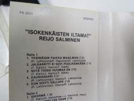 Isokenkäisten iltamat - Reijo Salminen, Finnlevy FK 2503 1979 -C-kasetti