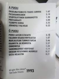 Ile etelänmies - Hampurilainen ...rahalla / I-Production -C-kasetti