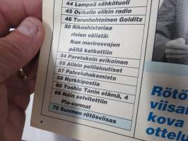Alibi 1996 nr 5, sis. mm. seur. artikkelit / kuvat; Tamperelaisen suurliikemiehen outo murha - Erkki Avonius, MC Finlandin tie Helvetin Enkeleiksi, Valepoliisi Pasi