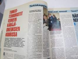 Alibi 1996 nr 5, sis. mm. seur. artikkelit / kuvat; Tamperelaisen suurliikemiehen outo murha - Erkki Avonius, MC Finlandin tie Helvetin Enkeleiksi, Valepoliisi Pasi