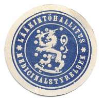 Lääkintöhallituspaperisinetti sinetti