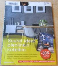 Kotiliesi Käsityö Lehti N:o 2 2018 kaava-arkki mukana