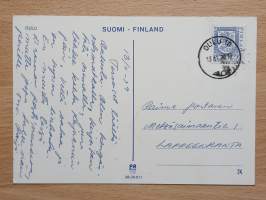 Vanha postikortti Oulu OYS