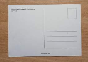 Vanha postikortti Pieksämäen maaseurakunnan kirkko