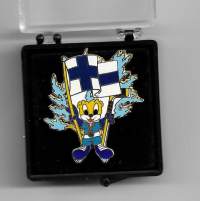 "Numbered VIP Pins, Limited Edition" -kisapinssi vuodelta 2003 alkuperäisessä pakkauksessa  pinssi rintamerkki nr 0468