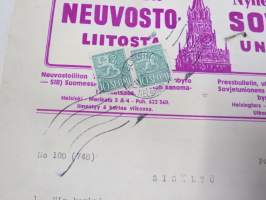 Uutisia Neuvostoliitosta 10.5.1957 Nyheter från Sovieunionen -Neuvostoliiton tiedotustoimiston sanomalehtikatsaus
