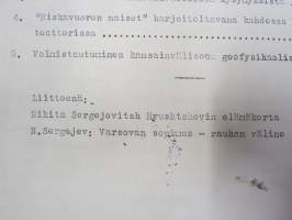 Uutisia Neuvostoliitosta 10.5.1957 Nyheter från Sovieunionen -Neuvostoliiton tiedotustoimiston sanomalehtikatsaus