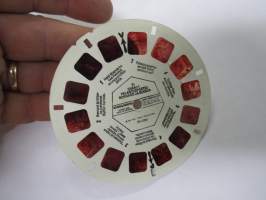 Pelastuspartio Bernard ja Bianca 1-3 - View-Master -katselulaitteen kuvakiekkosarja