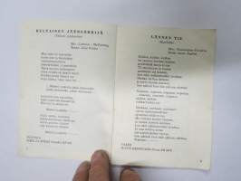 Toivelauluja 70, sis. mm. kuvat; Kristina Hautala, Sonny ja Cher, Johnny, Dusty Springfield, Matti Heinivaho, Hollies, kappalenimet / sisältöä kuvattuna