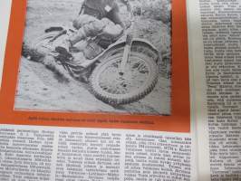 Moottoriurheilu 1967 nr 10, Kansikuva Kawasaki, Motocrossia mm. Kim Fredriksson - Pentti Kalteva - Eero Hilpinen, Jyrki Storm 6. maailmantilastoissa, Väinölänniemi,